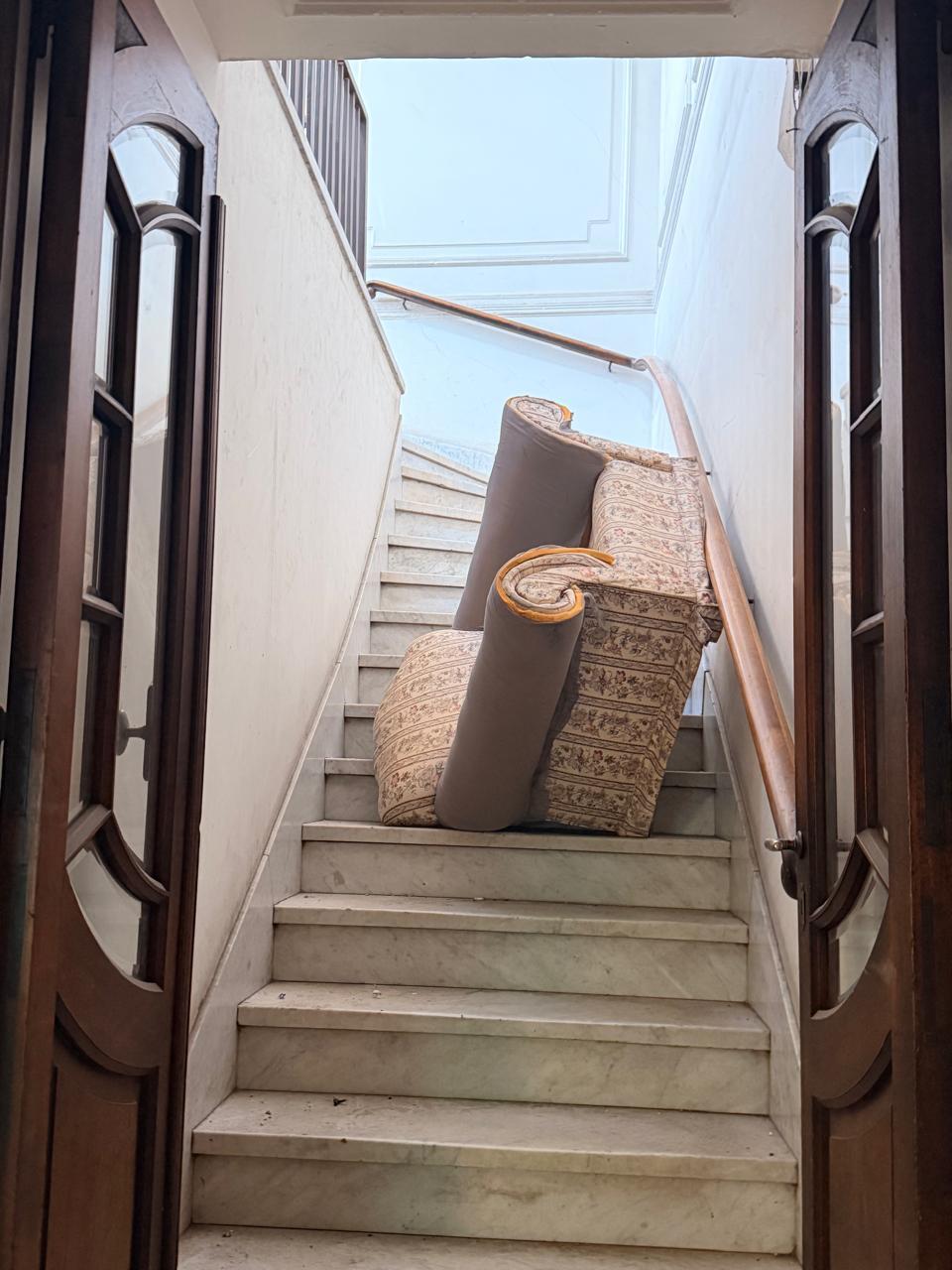 Escalera de mármol